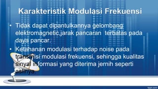 Module Frekuensi Modulasi frekuensi dan Modulasi Fase | PPTX