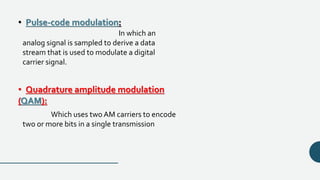 Modulation demodulation assignment | PPTX