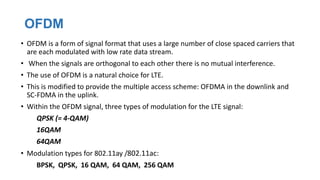 Modulation schemes used in wireless technologies | PDF