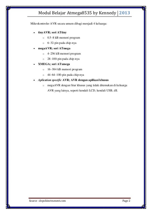 Modul ATmega8535 by muhammad kennedy ginting (Universitas 