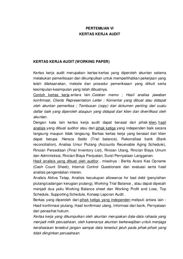 Contoh Surat Pernyataan Pelanggan Audit