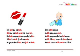 MODUL BACAAN JOM BACA SIRI 2 UNTUK MURID MURID pdf | PDF