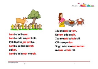MODUL BACAAN JOM BACA SIRI 2 UNTUK MURID MURID pdf | PDF