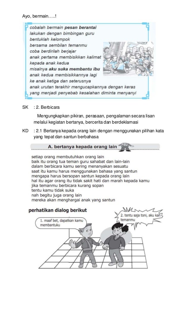 Modul bahasa indonesia mid semester 1