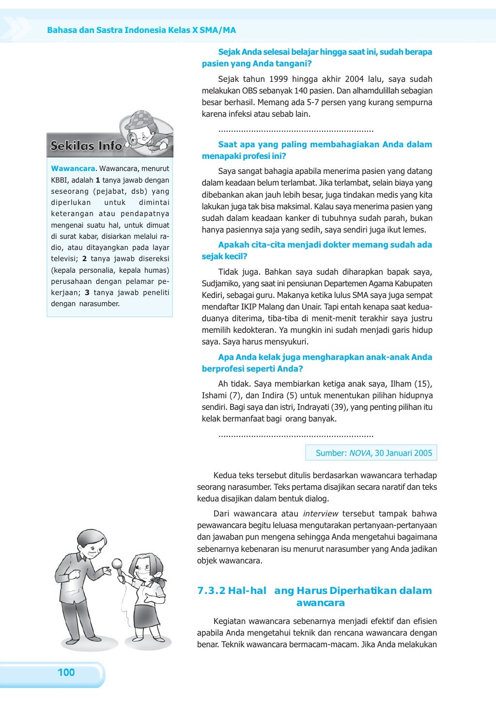 Modul bahasa indonesia kelas 10