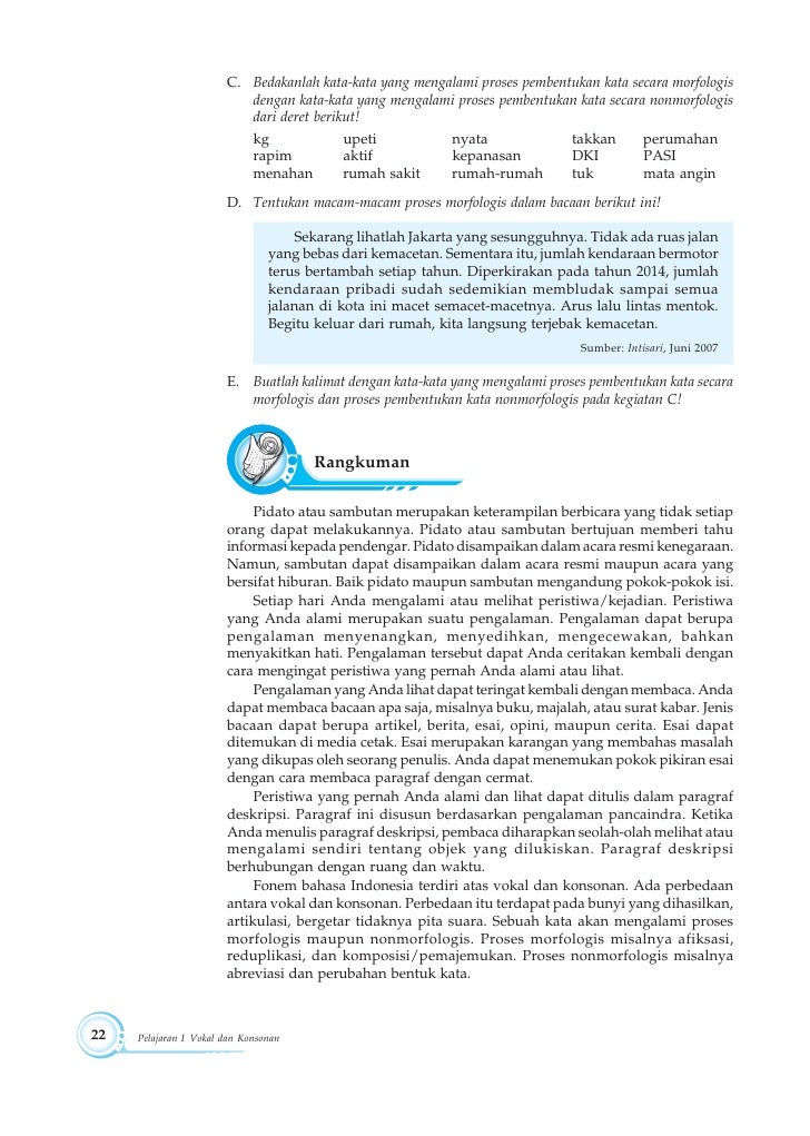Modul bahasa indonesia kelas 11