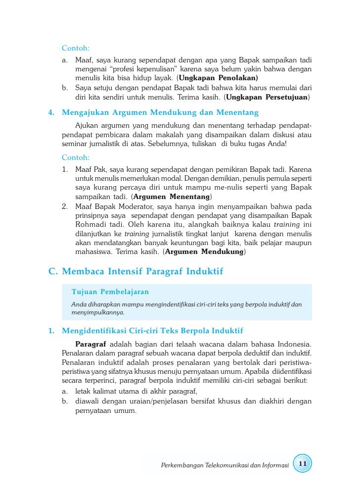 Modul bahasa indonesia kelas 12
