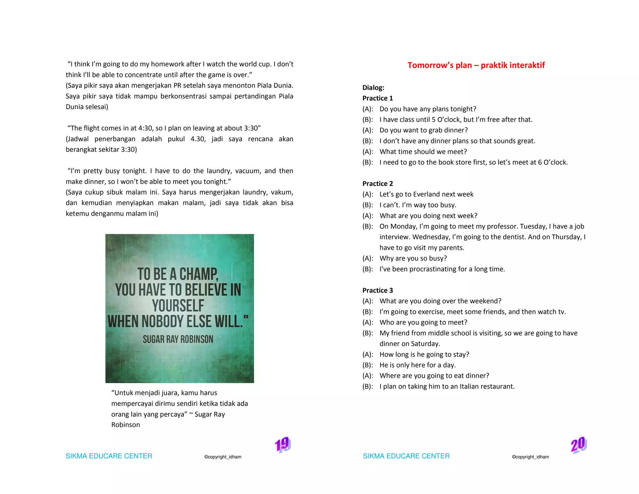 Modul Bahasa Inggris Conversation Beginner Pdf