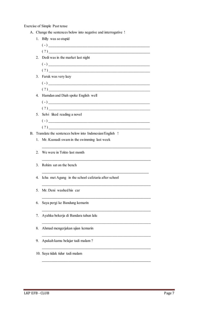 Modul bahasa inggris sd | DOCX