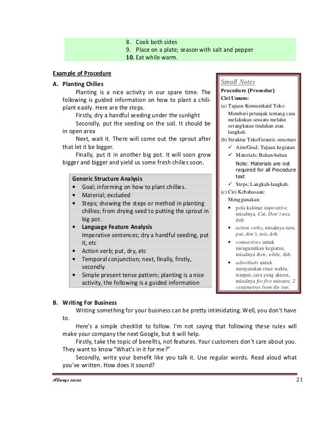 Contoh Soal Analytical Exposition Untuk Sma - Simak Gambar 