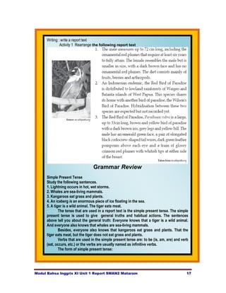 Modul Bahasa Inggris Xi Unit 1 Report | PDF