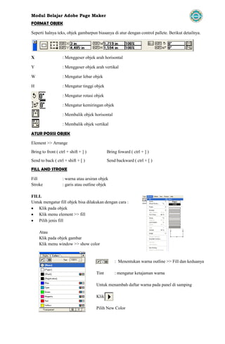 Modul belajar page maker | PDF