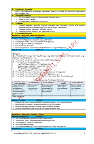 MODUL AJAR BAHASA INDONESIA KELAS 1 KURIKULUM MERDEKA CP 032.pdf
