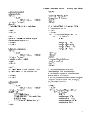 Modul css | PDF