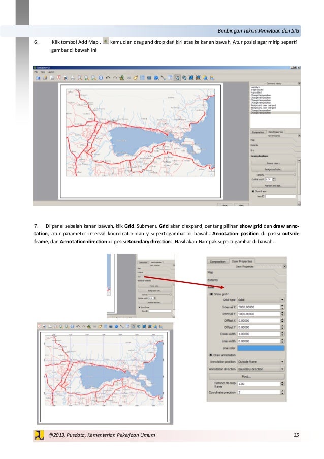 Modul Quantum GIS 1.8 Pusdata Kementerian PU
