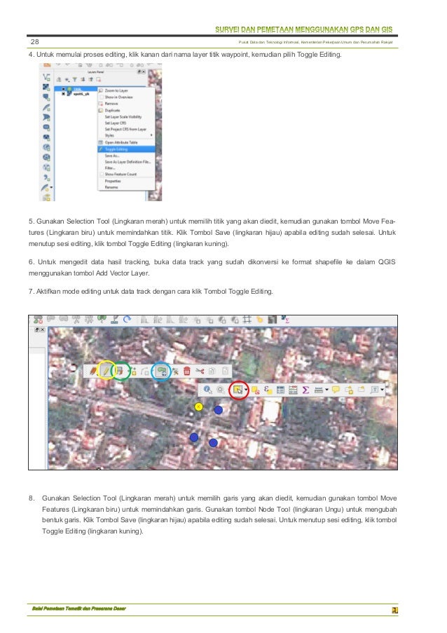 Modul GIS (QGIS) Diklat GPS dan GIS BPSDM Kementerian PUPR 