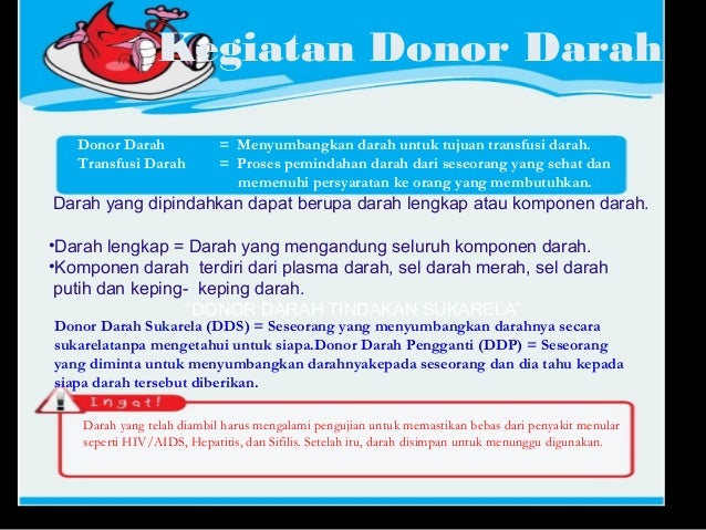 Materi Donor Darah PMR