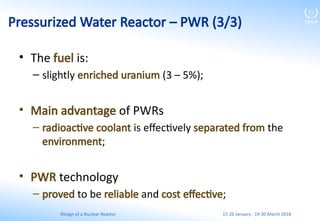 Comprehensive Training on Nuclear Reactor Design and Safety Principles ...