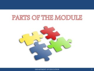 DEPARTMENT OF EDUCATION 7
 