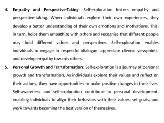 UHV(BUHK408) Module-value education and self exploration | PPTX