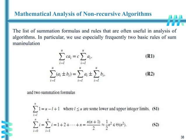 Analysis Framework, Asymptotic Notations | PPT