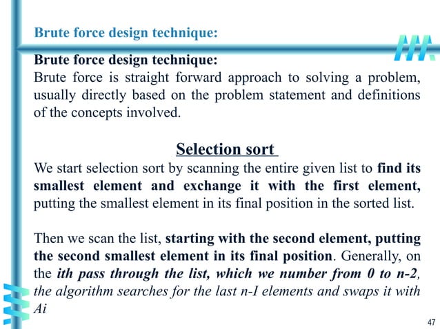 Analysis Framework, Asymptotic Notations | PPT