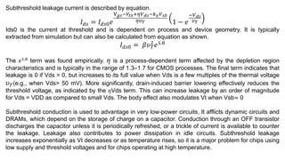 Cmos Vt Formula Comprehensive MOS Transistor Theory and I-V Characteristics Explained | PDF