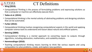 Comprehensive Introduction to Computational Thinking and Problem ...