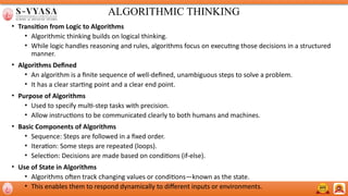 Comprehensive Introduction to Computational Thinking and Problem ...