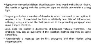 Encrypt Ribbon Classical Encryption Techniques: Symmetric Cipher Model Cryptography ...