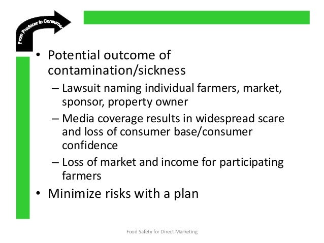 Farmers Market Food Safety Handling Plan Farmers Market Food Safety Handling Plan
