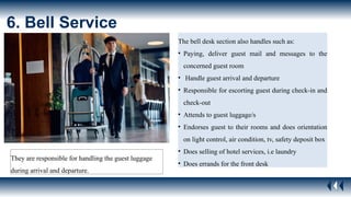 MODULE 1 FRONT OFFICE OPERATIONS INFORMATION ABOUT HOTEL PO | PPTX