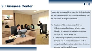 MODULE 1 FRONT OFFICE OPERATIONS INFORMATION ABOUT HOTEL PO | PPTX