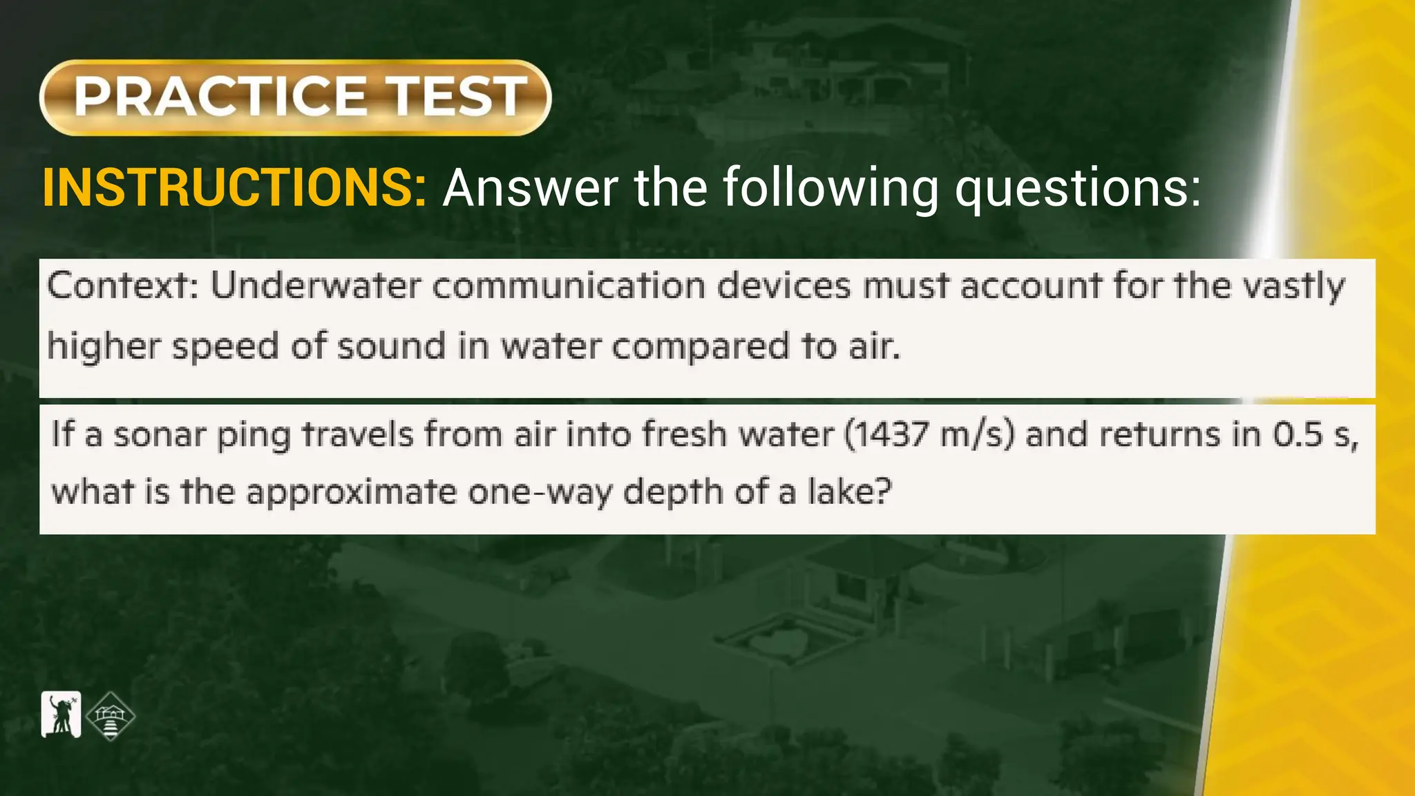 INSTRUCTIONS: Answer the following questions:
 