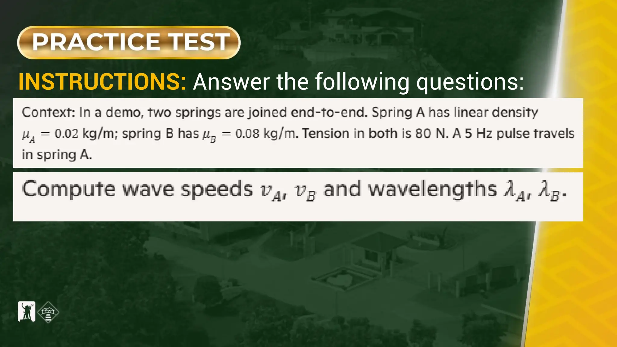 INSTRUCTIONS: Answer the following questions:
 