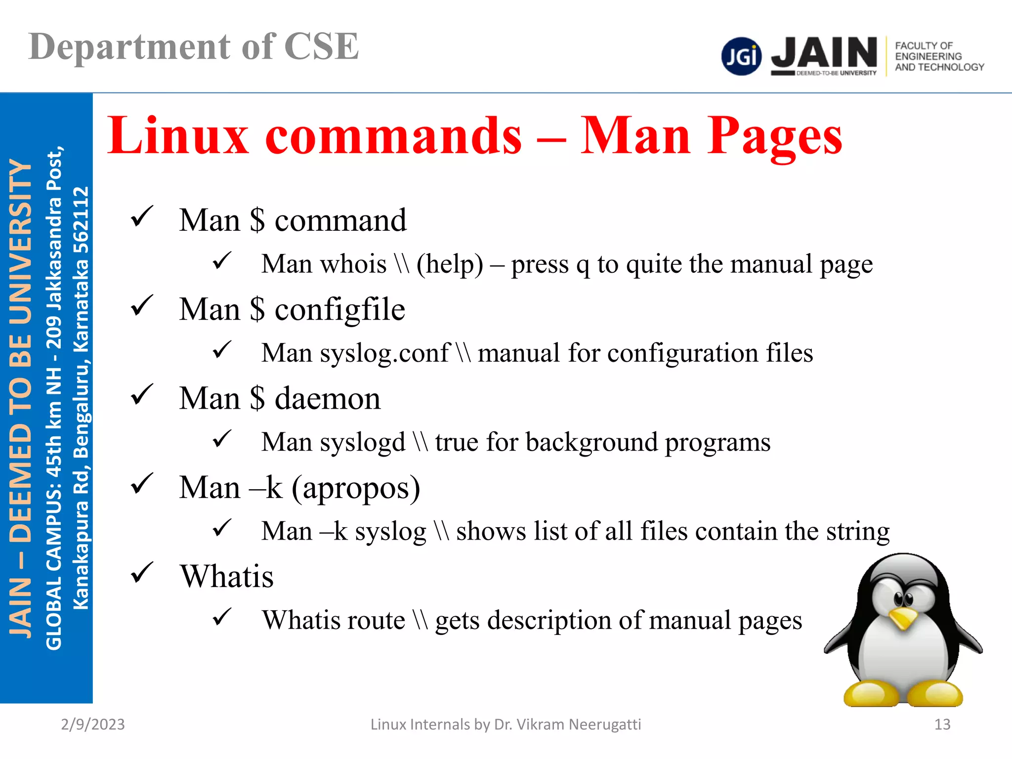 Introduction to Linux & Basic Commands | PPT