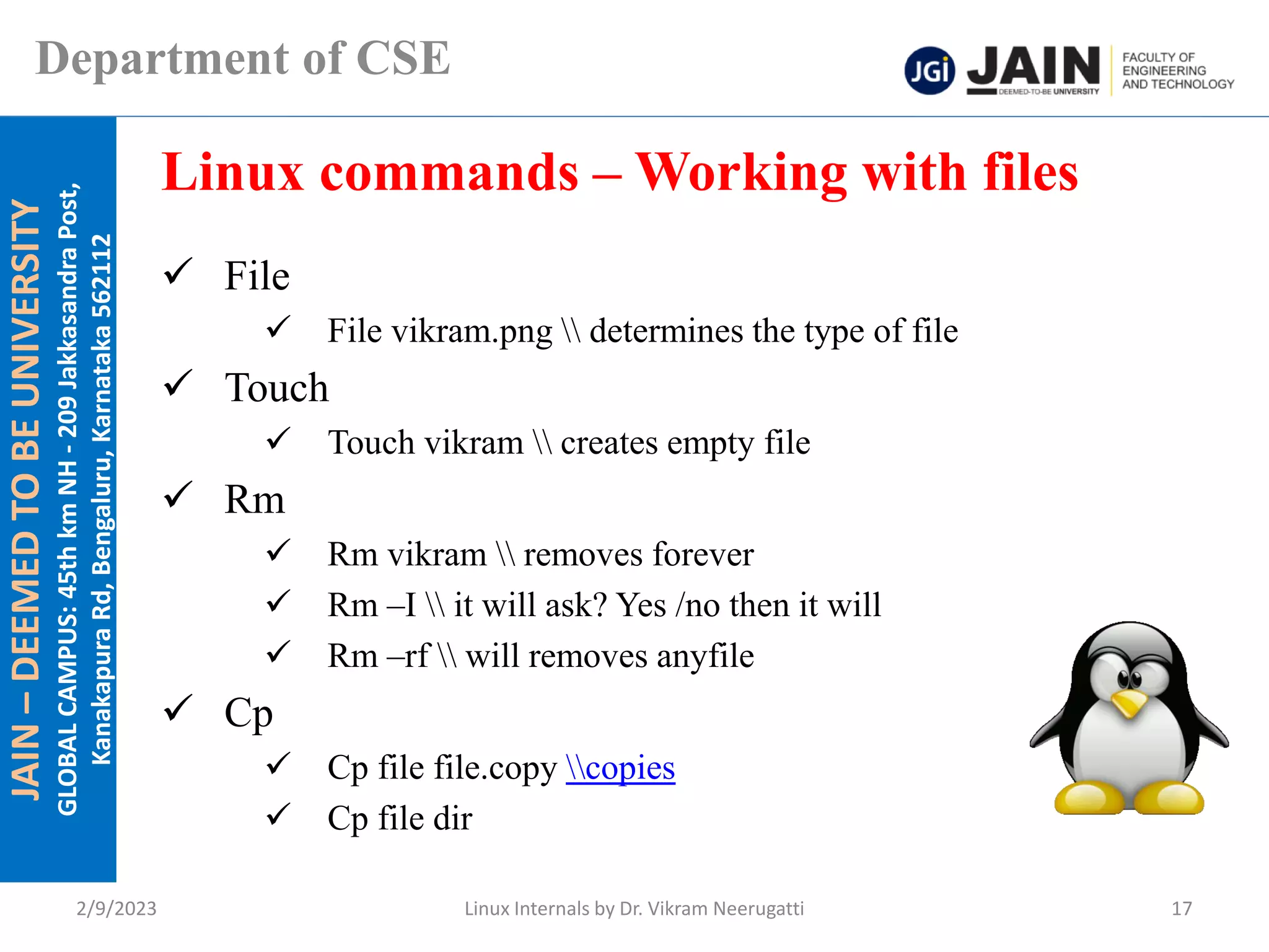 Introduction to Linux & Basic Commands | PDF | Operating Systems ...