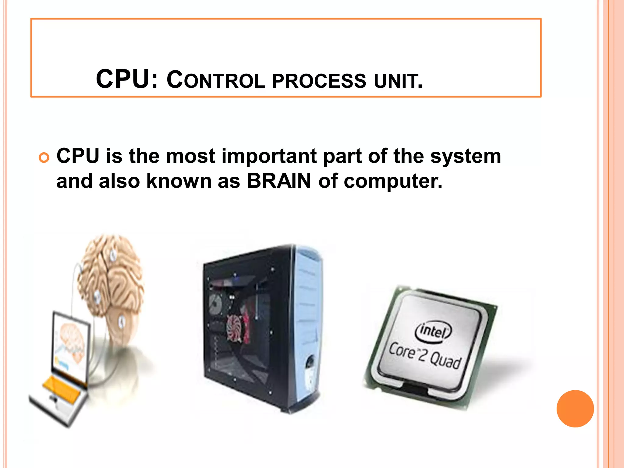 Module 1-parts of computer and its functions | PDF