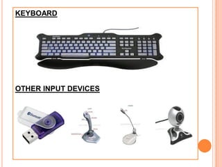 KEYBOARD
OTHER INPUT DEVICES
 