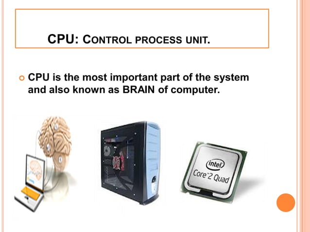 Module 1-parts of computer and its functions | PDF