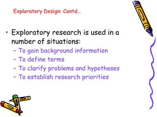 Module-1- Research Design.pptx esearch Design and importance. types of ...