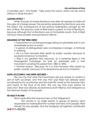 Module-1-Dr. Jose Rizal's Life and Works. pdf | PDF