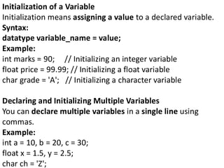 Comprehensive Introduction to C Programming Language Fundamentals and ...