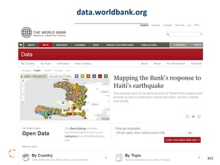 data.worldbank.org




 Linked Government Data @ Ontotext   Oct 2010   #62
 
