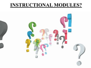 instructional Module | PPT
