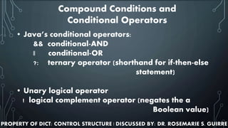 CONTROL STRUCTURE | PPTX