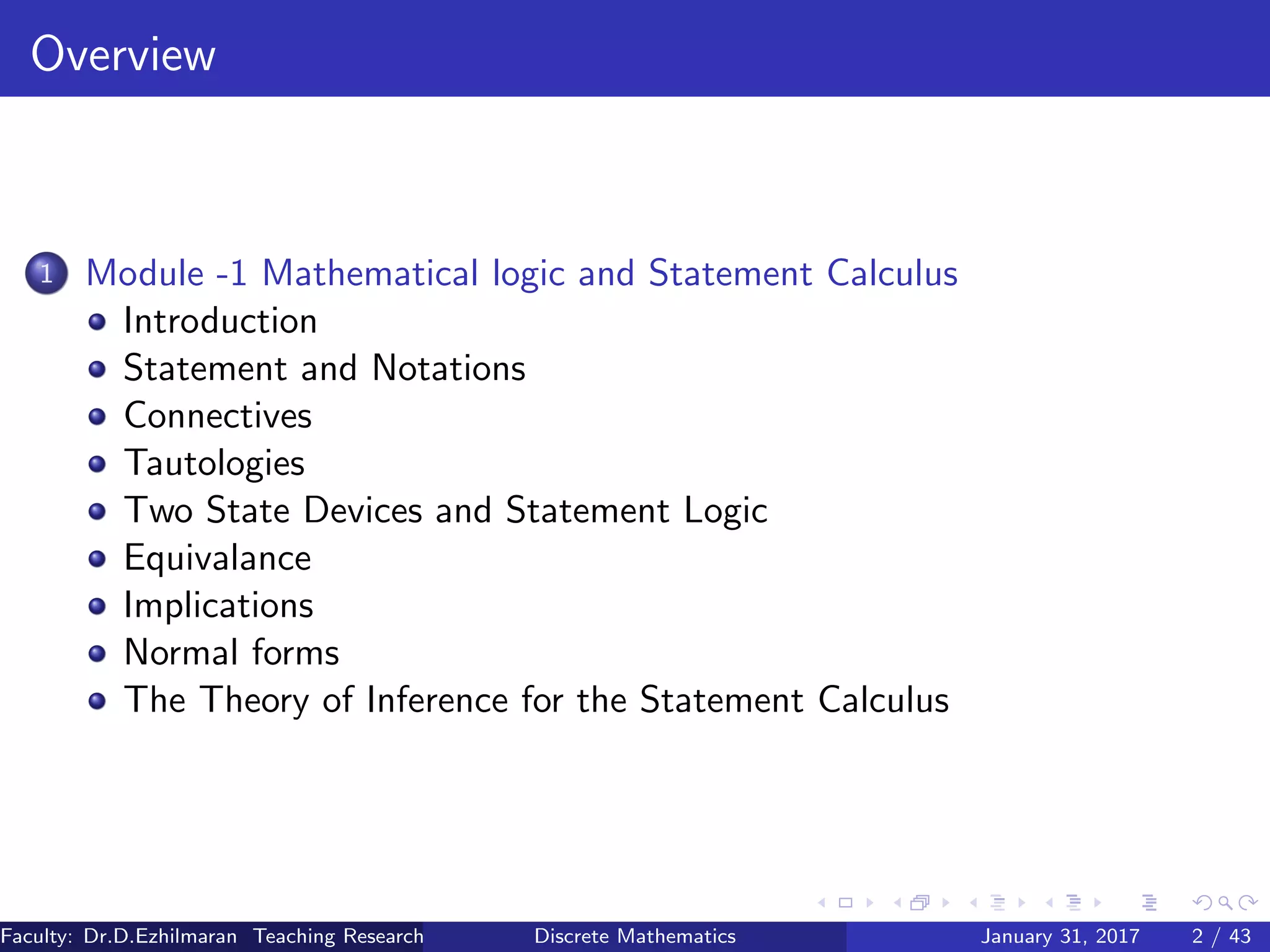Module - 1 Discrete Mathematics and Graph Theory | PDF | Science