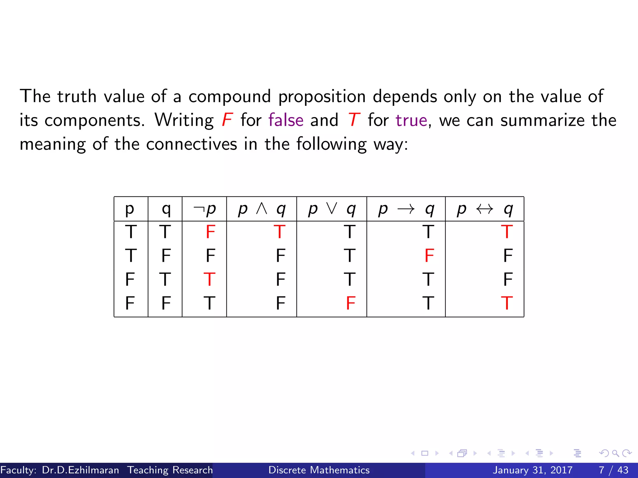 Module - 1 Discrete Mathematics and Graph Theory | PDF | Science