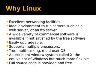 Module 1 introduction to Linux | PDF | Shareware and Freeware ...