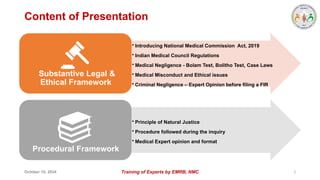 Module-1 Legal & Ethical framework NMC , NMC Act and The IMC.pptx